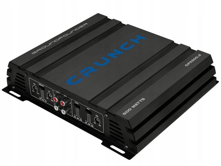 Потужний підсилювач Crunch GPX500. 2 250W RMS 2 канали