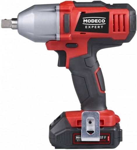 Ударный гайковерт Modeco 18 В 350 Нм Аккумулятор 2 Ач Быстрое зарядное устройство 2,4 А
