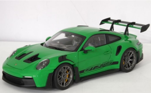 Модель Porsche 911 GT3 RS 992 1:18 pythongrün
