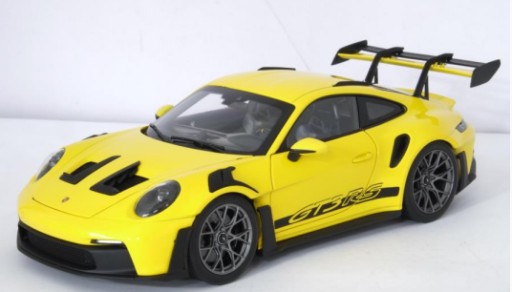 Модель Porsche 911 GT3 RS 992 1:18 Racinggelb