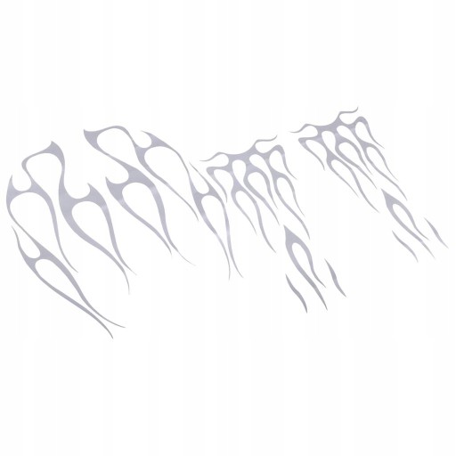 Модные Пламя Наклейки Мотоцикл Наклейки