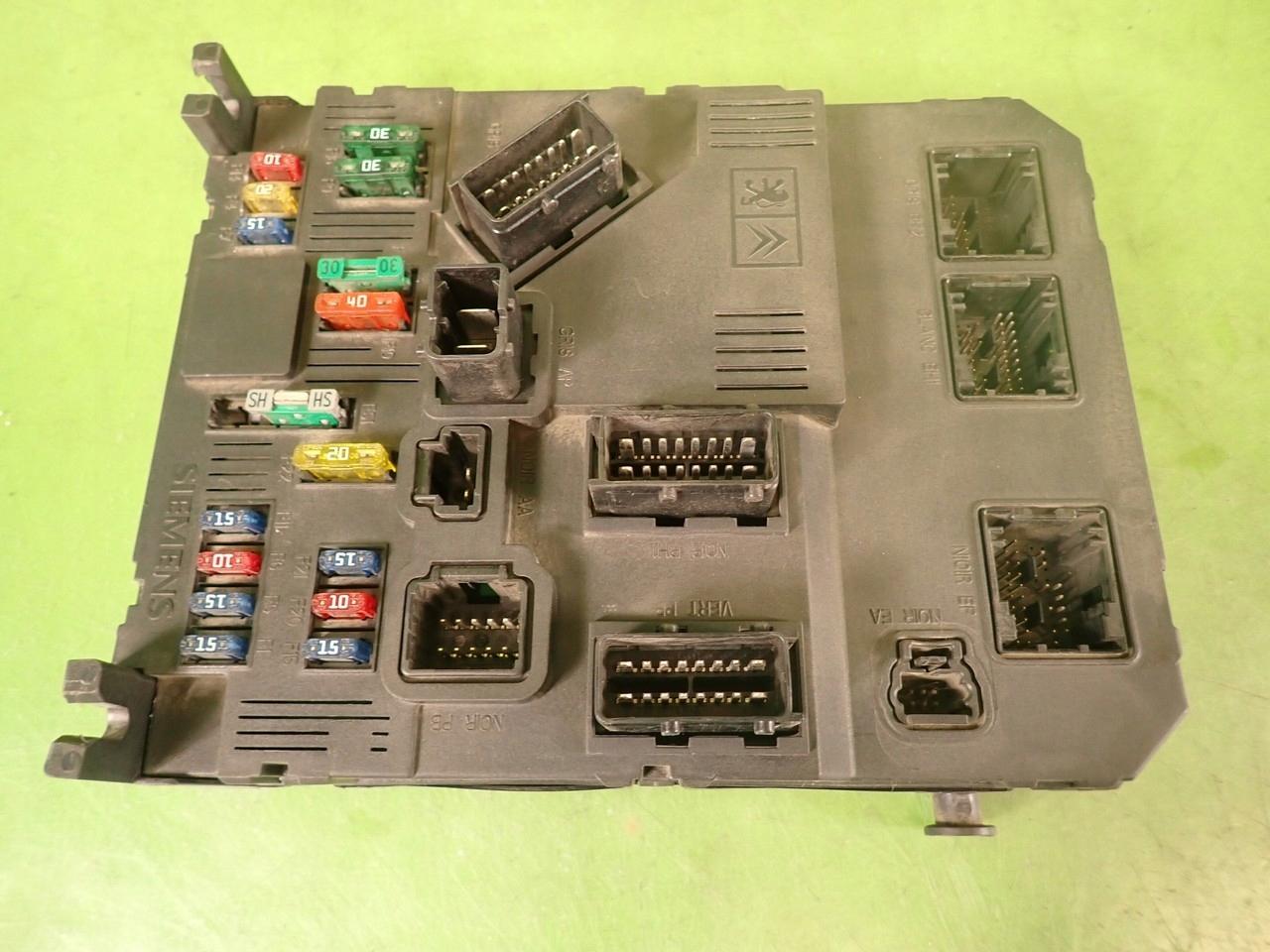 9649627780 - Модуль BSI CITROEN BERLINGO и FL 2.0 HDI 03r