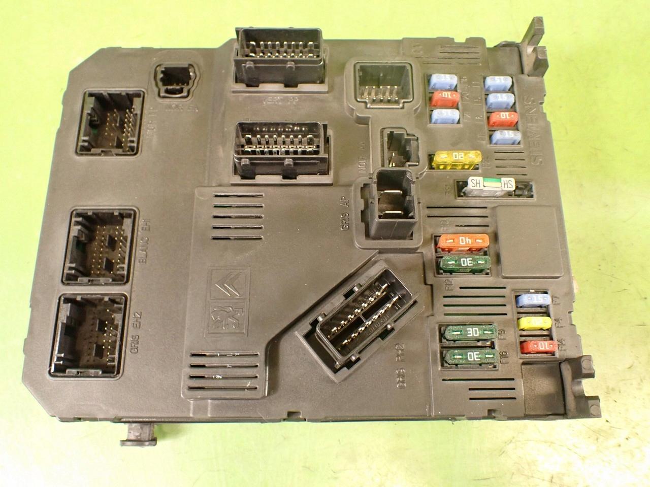 S118085320D - Модуль BSI E01 CITROEN Xsara PICASSO 1.6 HDI 04r