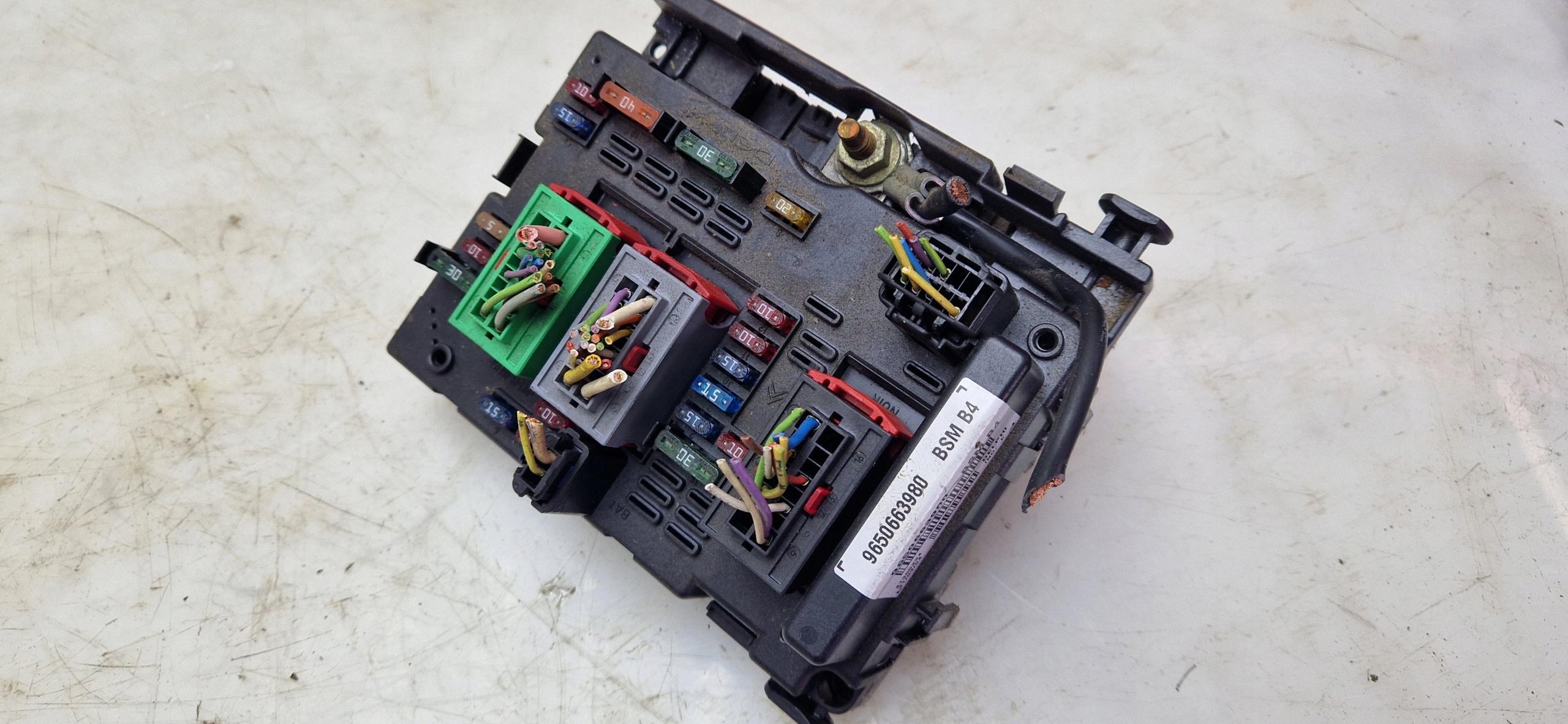 Модуль BSM B3 9650663980 CITROEN PEUGEOT