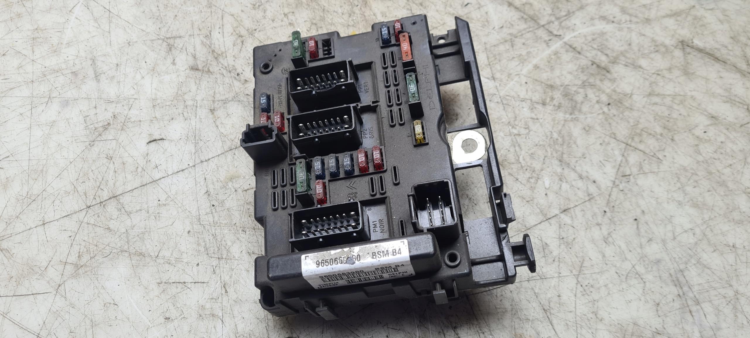 Модуль BSM B4 9650663980 PEUGEOT CITROEN