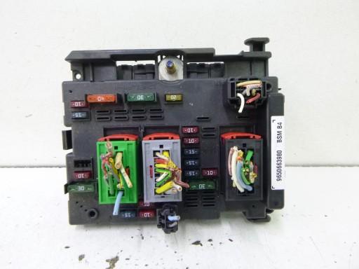 9650663980 - Модуль BSM B4 Citroen Xsara 1.6 2004г.