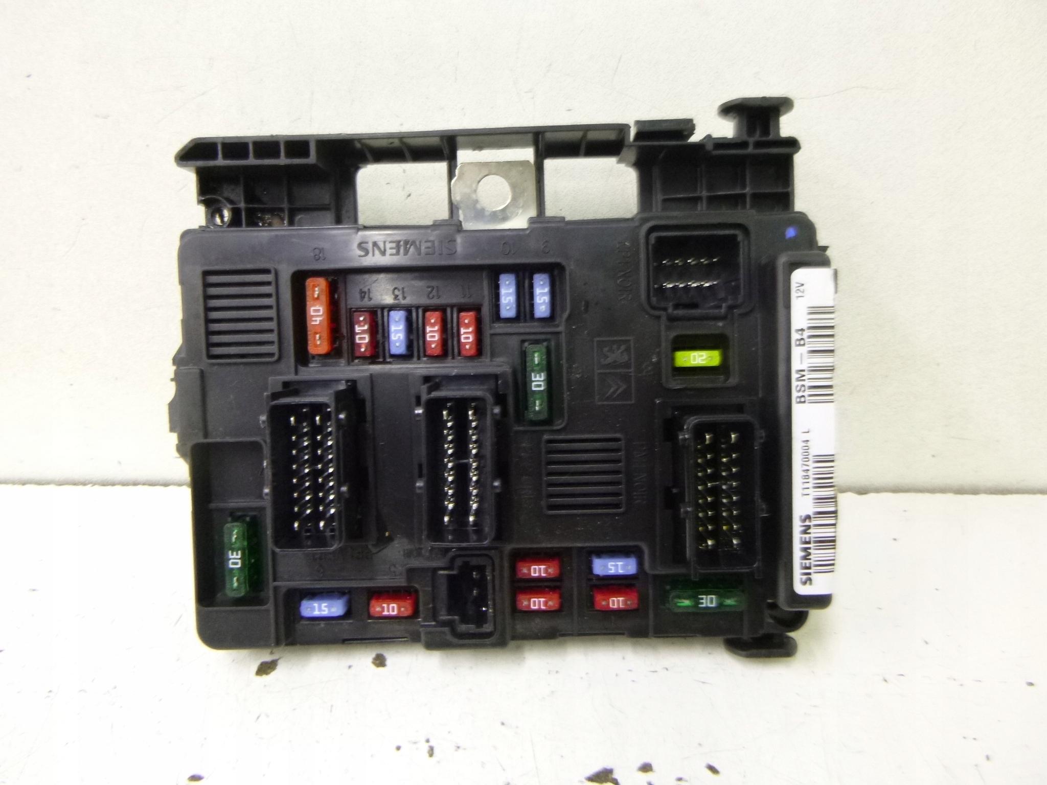 9650618380 - Модуль BSM B4 Citroen Xsara Picasso 1.8 05R.