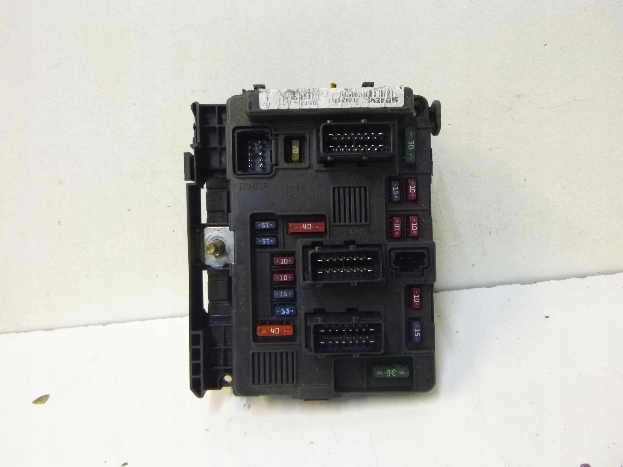 9643498780 - Модуль BSM Citroen C3 1.4 2002г.