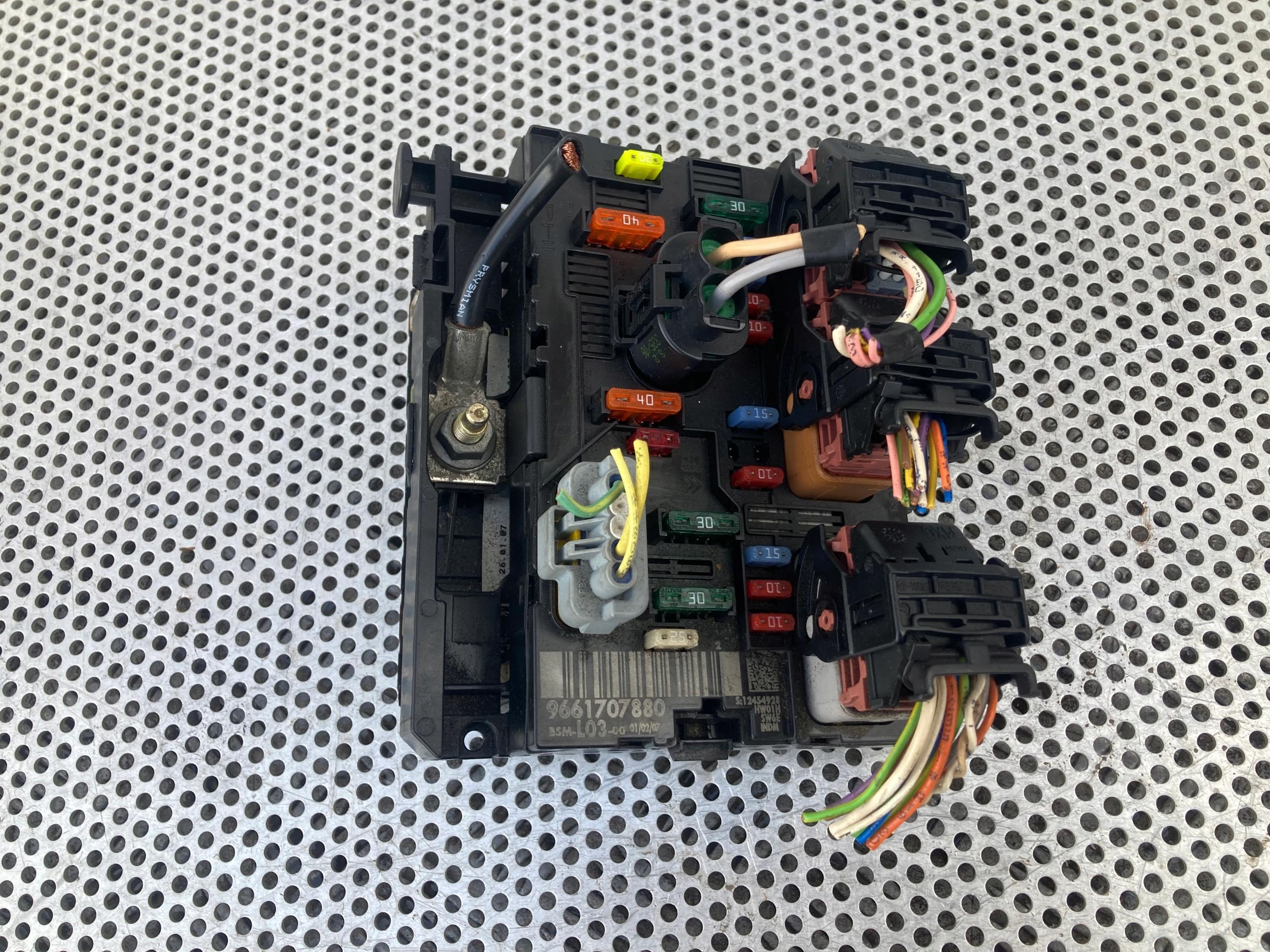 9657718580 - Модуль BSM PEUGEOT CITROEN L03 9661707880 S12454928