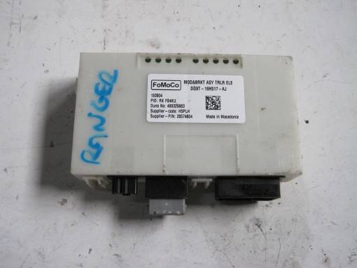 Модуль КОНТРОЛЛЕРА КРЮКА FORD RANGER IV DG9T-19H517-AJ