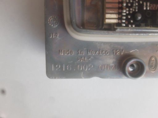 12160020070 - Модуль правого світлодіодного перетворювача 1216.002.0070, 1216.001.0070