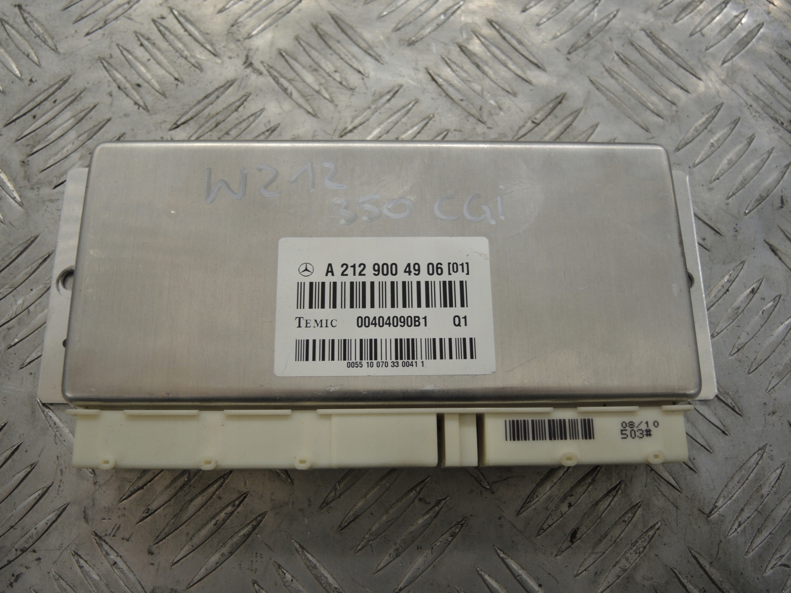 Модуль водителя Airmatic Mercedes W212 2129004906