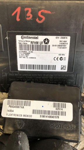 Модуль контроллера Chrysler 200 2015-2017 гг.