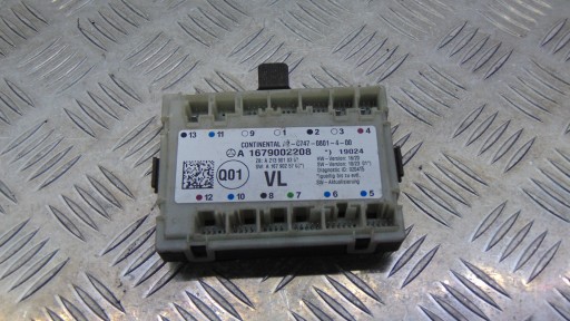 A1679002208 - Модуль контроллера двери ПЕРЕДНИЙ ЛЕВ MERCEDES GLE 167