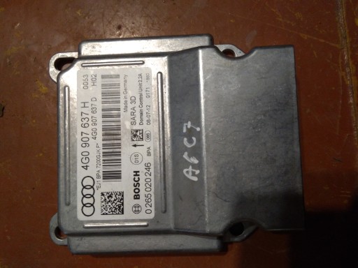 4G0907637H - Модуль контроллера ускорения Audi A6 C7