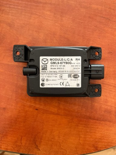 Модуль контроллера радара Mazda 6 gml9-67y80g