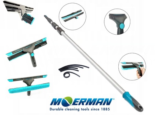 Moerman Набір для миття вікон 35см Паличка 5м