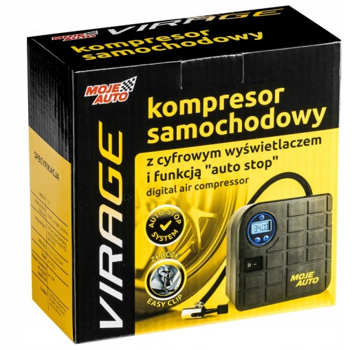 Moje Auto Virage 93-105 Компрессор Автомобильный насос 12 В для шин