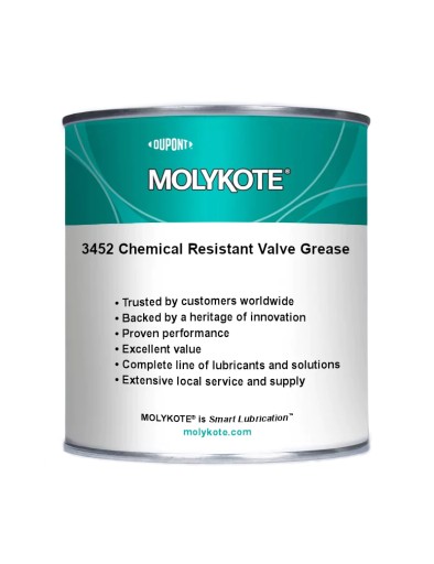 Molykote 3452 Chemical Resistant Valve Grease-1 кг