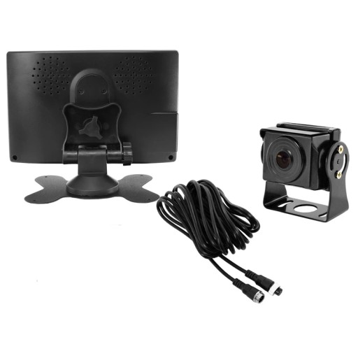 Автомобільний монітор, 7-дюймовий LCD 4pin 12v 24v і 1 камера