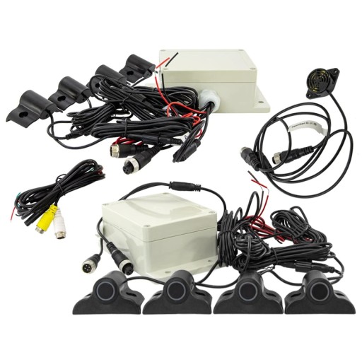 7-дюймовий РК-монітор автомобіля з підтримкою до 2 камер і датчиків паркування