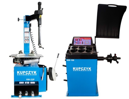 Шиномонтажный станок КМ-22П, балансировочный станок KW-100 Kupczyk
