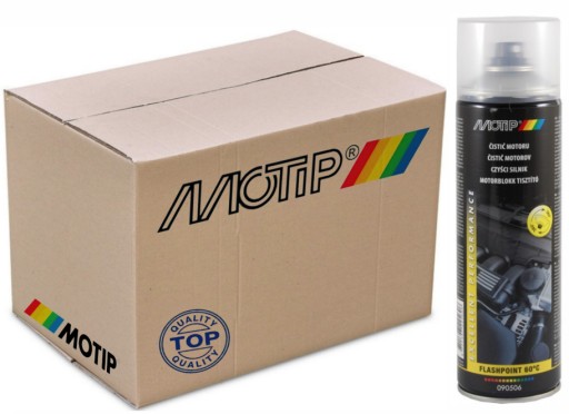 Motip Multi Spray 500мл Очиститель двигателя 10 шт.