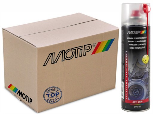 Motip Multi Spray 500мл Средство для клиновых ремней 10 шт.