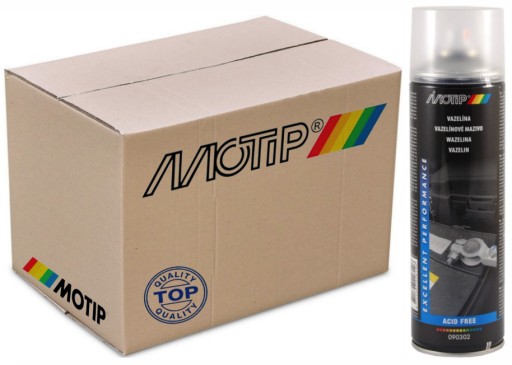 Motip Multi Spray 500мл Техническая вазелиновая смазка 10 шт.