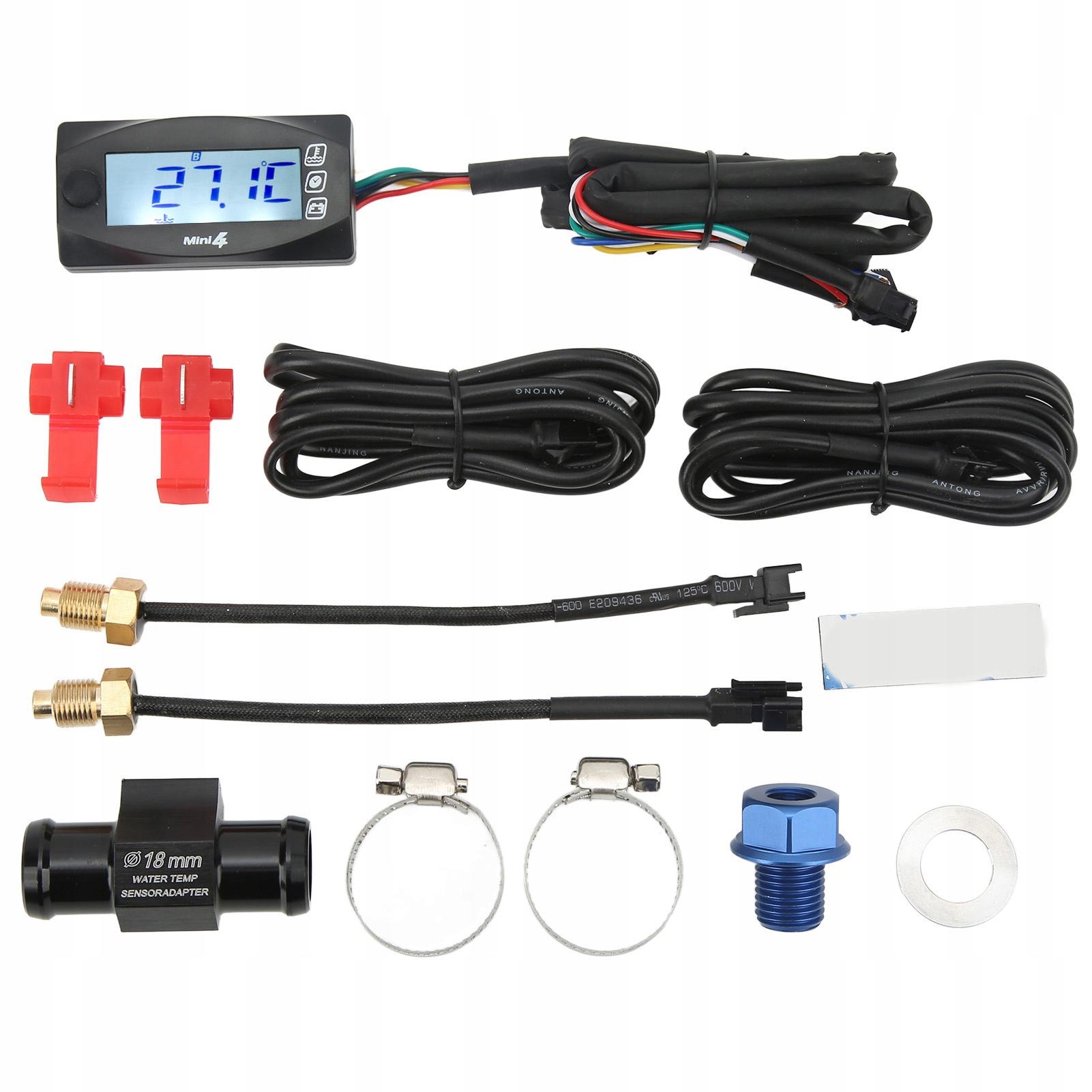 Мотоцикл РК цифровий вольтметр напруга метр