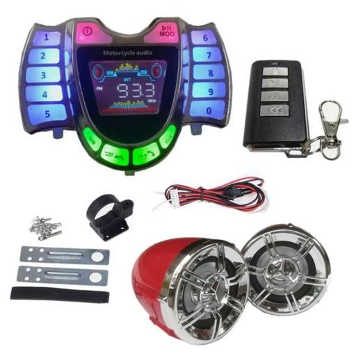 Мотоцикл о спикер стерео беспроводной играть