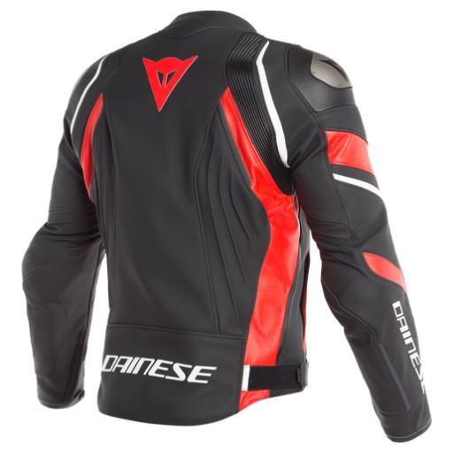 Шкіряна мотоциклетна куртка Dainese Avro 4 Black/Red 46