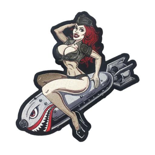 Значок PinUp Bobber Hot-Rod для мотоцикла 28x29 см