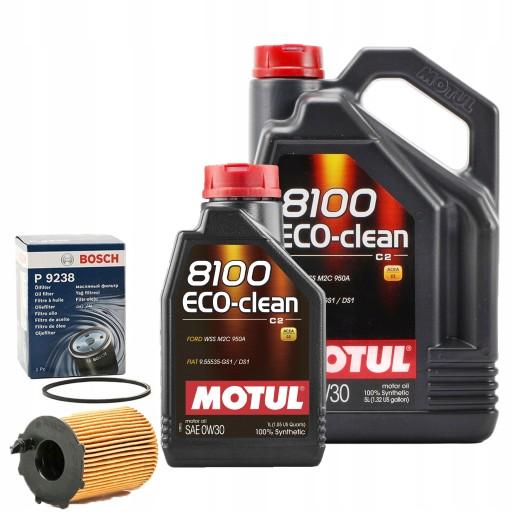 Фільтр Motul 0w30 Ford Transit Connect II 1.5 Tdci