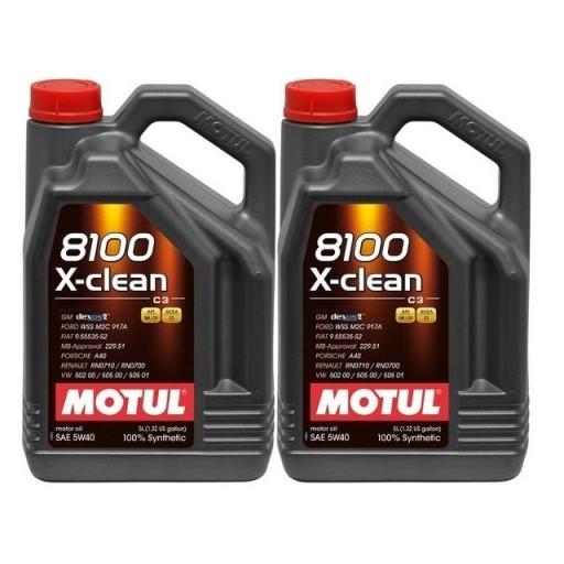 Motul MOTUL 8100 X-CLEAN C3 10л 5W-40