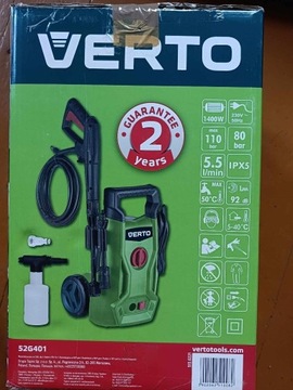 Мойка высокого давления Verto 52g401 Новая