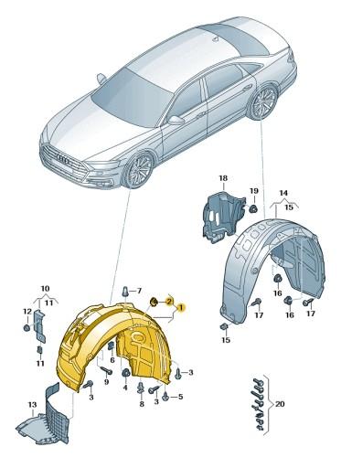 D46151580 - СТОП-СИГНАЛ MAZDA 6 II GH 07-10 УНИВЕРСАЛ