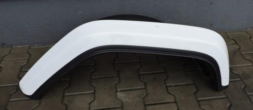 КОЛІСНА АРКА ЗАДНЯ ПРАВА КОМПЛЕКТ БІЛА JEEP WRANGLER JL