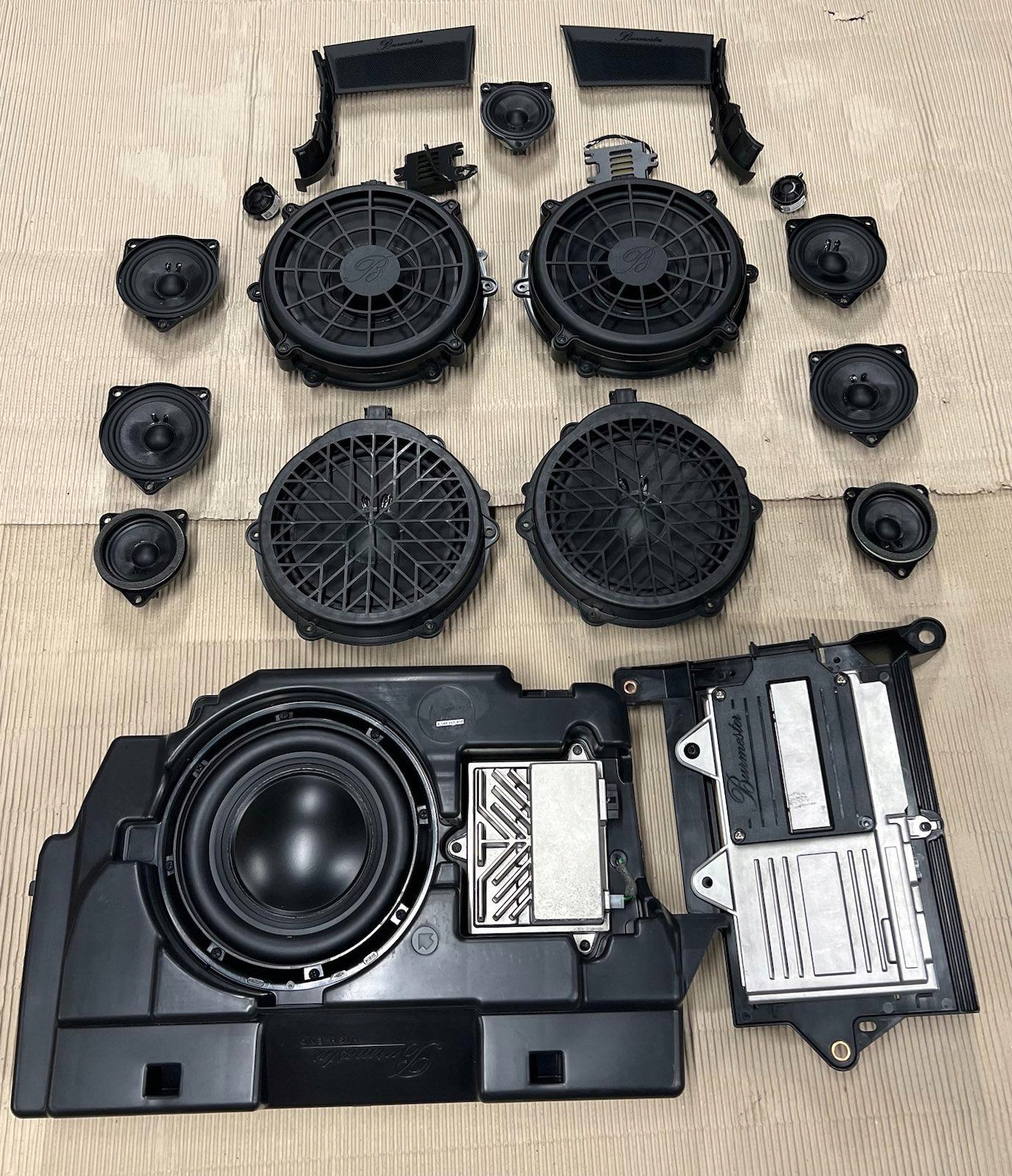 АКУСТИЧЕСКАЯ СИСТЕМА BURMESTER PORSCHE MACAN 95B