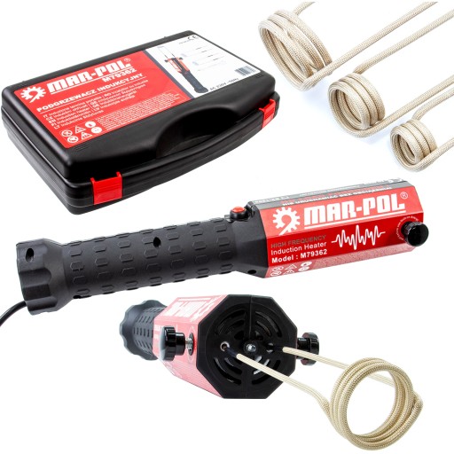 ІНДУКЦІЙНИЙ НАГРІВНИК ІНДУКЦІЙНИЙ НАГРІВНИК ДЛЯ Гвинтів MAR-POL 1100W КОМПЛЕКТ