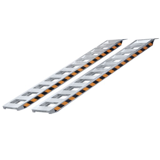 АЛЮМИНИЕВЫЕ ДОРОЖКИ ДЛЯ ЭКСКАВАТОРОВ ШИРИНОЙ РАМПЫ 2 ТОННЫ 40СМ x 2,5 НАБОР ИЗ 2 ШТ.