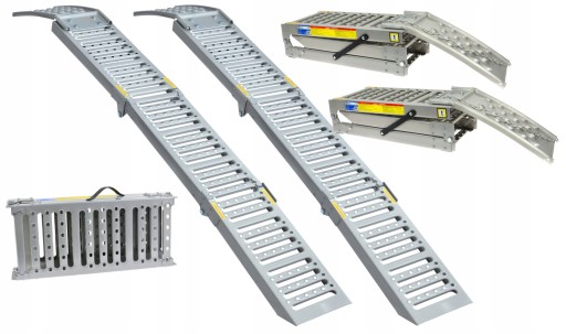 АВТОМОБІЛЬНА РАМПА ПІД'ЇЗДНА, СКЛАДНА, ПІД'ЇЗДНА, 2 ШТ., 2200 кг