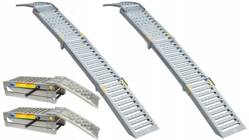 АВТОМОБІЛЬНА РАМПА ПІД'ЇЗДНА, СКЛАДНА, ПІД'ЇЗДНА, 2 ШТ., 2200 кг