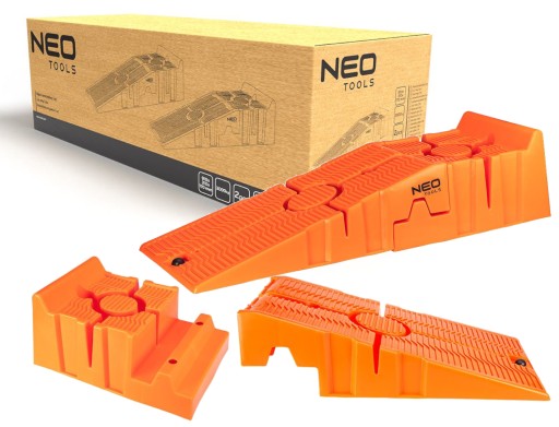 АВТОМОБІЛЬНІ ПАНДУСИ ПЛАТФОРМИ 2 ШТ. ПАРА НА 3 ТОННИ NEO TOOLS 10-478