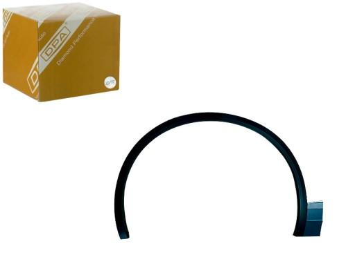 88531812802 - БРИЗГОВИК З ПЛАСТИКУ ПЕРЕДНИЙ P VW TOUAREG 18 DPA