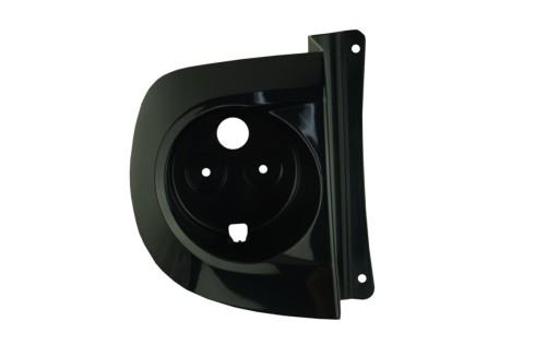 1405735 - НАКЛАДКА ЛЕВАЯ ЗАДНЯЯ ЛАМПА MICROCAR MGO III ЧЕРНАЯ