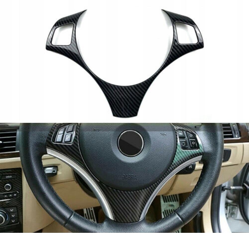 Накладка крышки рулевого колеса BMW E90 CARBON