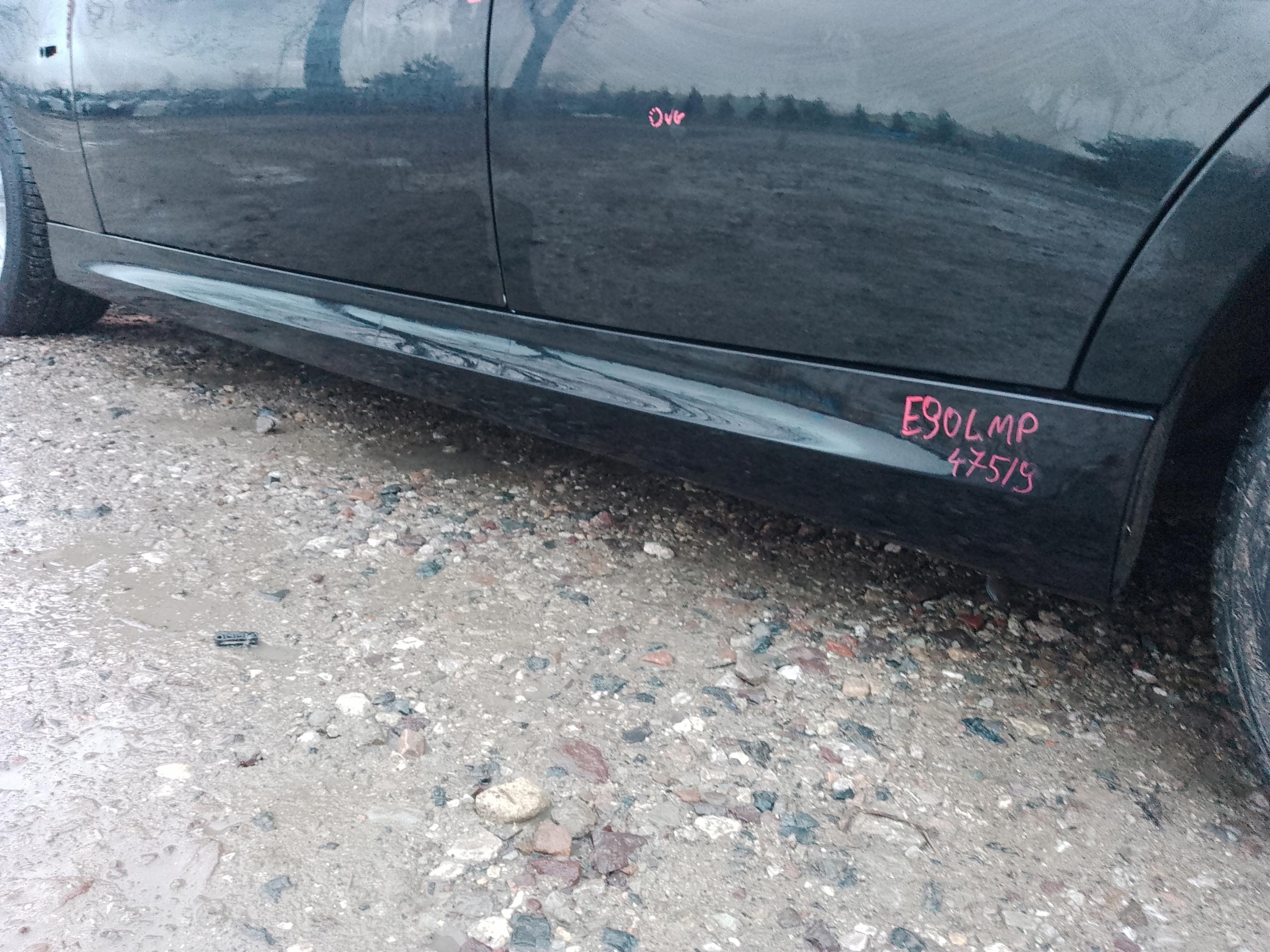 7062297 3 - Накладка порога BMW E90 M пакет BLACK SAPPHIRE L