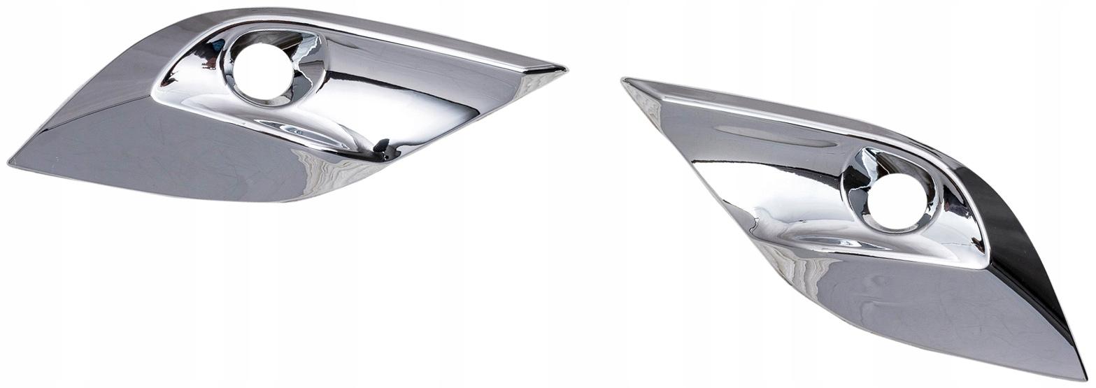 ПЕРЕДНИЕ ГАЛОГЕННЫЕ НАКЛАДКИ 2017 + MAZDA 6 ДЕКОРАТИВНЫЕ