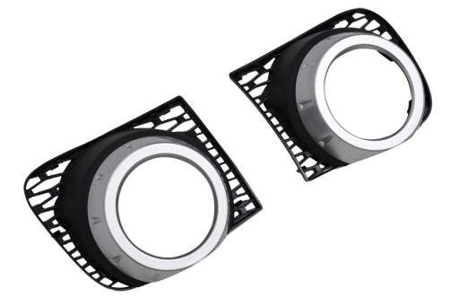 Передние галогенные накладки RANGE ROVER L322 10-12